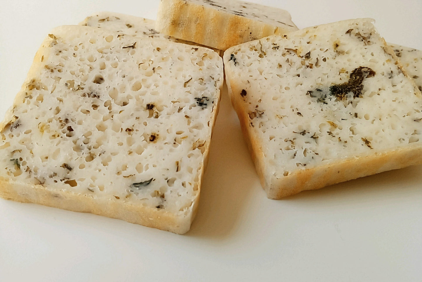 玄米 ヨモギ 角食パン(MOA自然農法玄米)砂糖不使用・油50%減