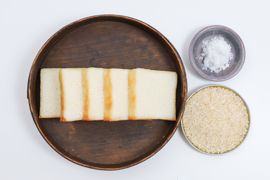 プレーン 角食パン(減農薬5分づき米)砂糖不使用