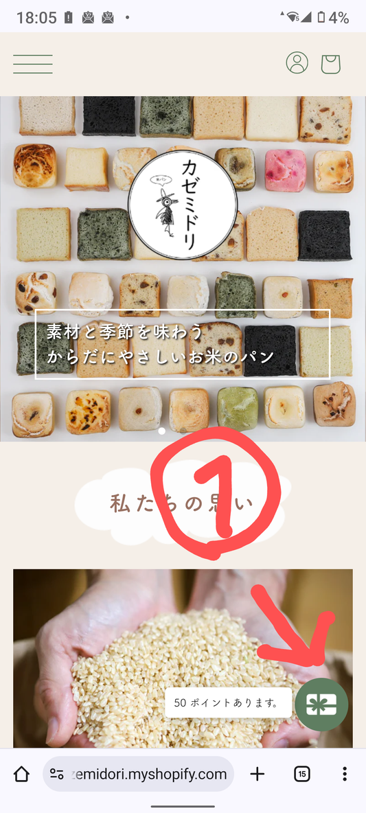 ポイントについて
