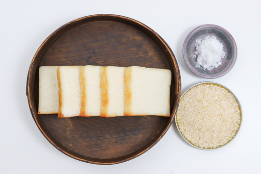 塩なし５分づき米プレーン角食パン（５分づき米）