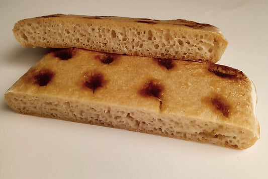 玄米柚子フォカッチャ　ミニパン　オリーブオイル・椰子糖使用（MOA自然農法玄米）